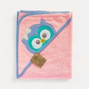 Toalla Bordada - Búho Soñador