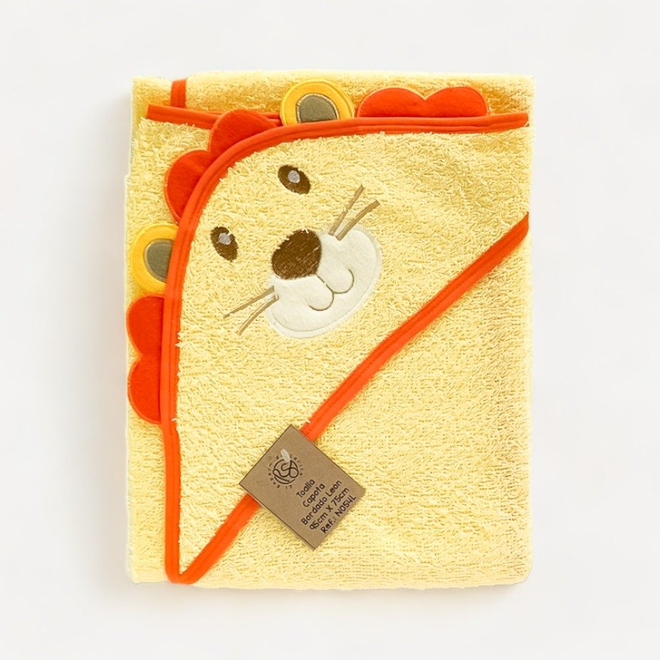 Toalla Bordada - Mi Pequeño León Juguetón